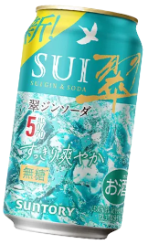 翠ジンソーダ